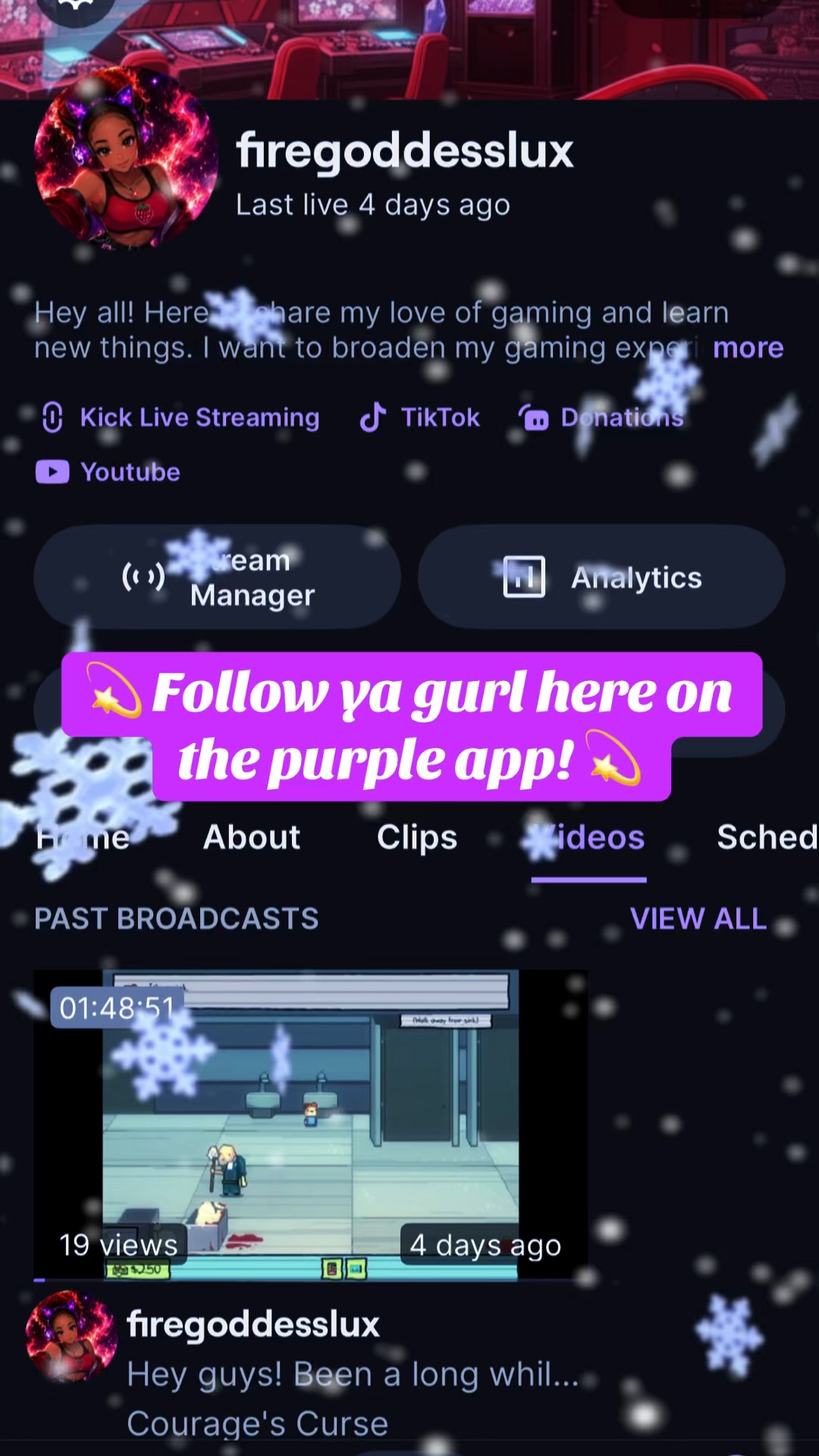 Hey yall! Follow me on YouTube, TikTok, twitch and kick for more content! Love… | Lowlight