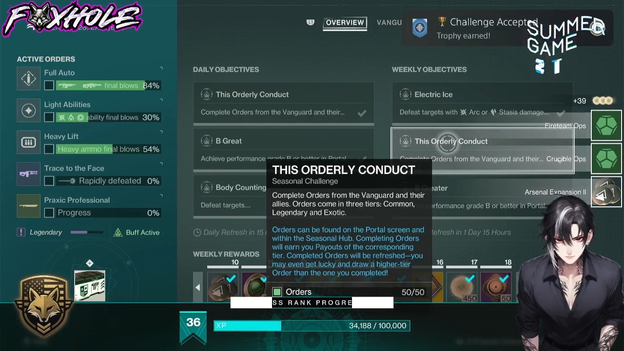 Finally i did it...Destiny2 100% | Lowlight