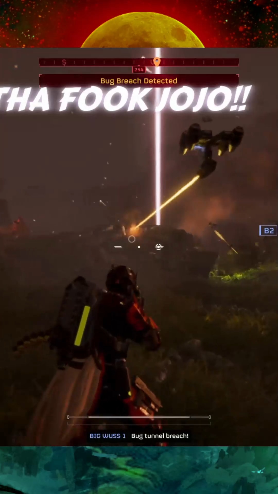 Teaching the ways of the helldive | Lowlight