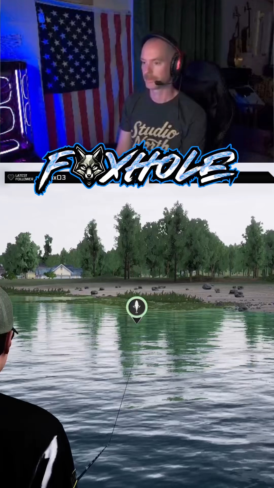 Just need to land this fish quick 😂 | Lowlight