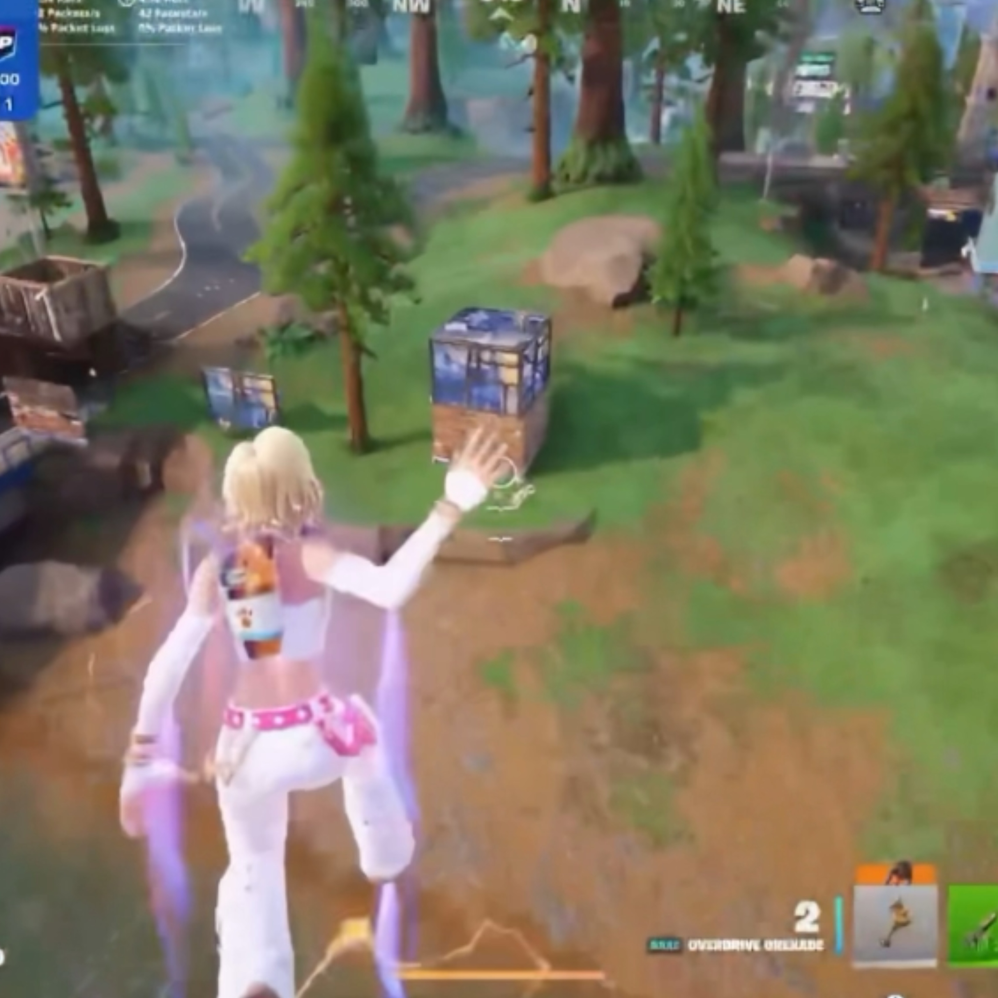 High Ping 180 to 200+ Europe lobby Fortnite in Control… | Lowlight
