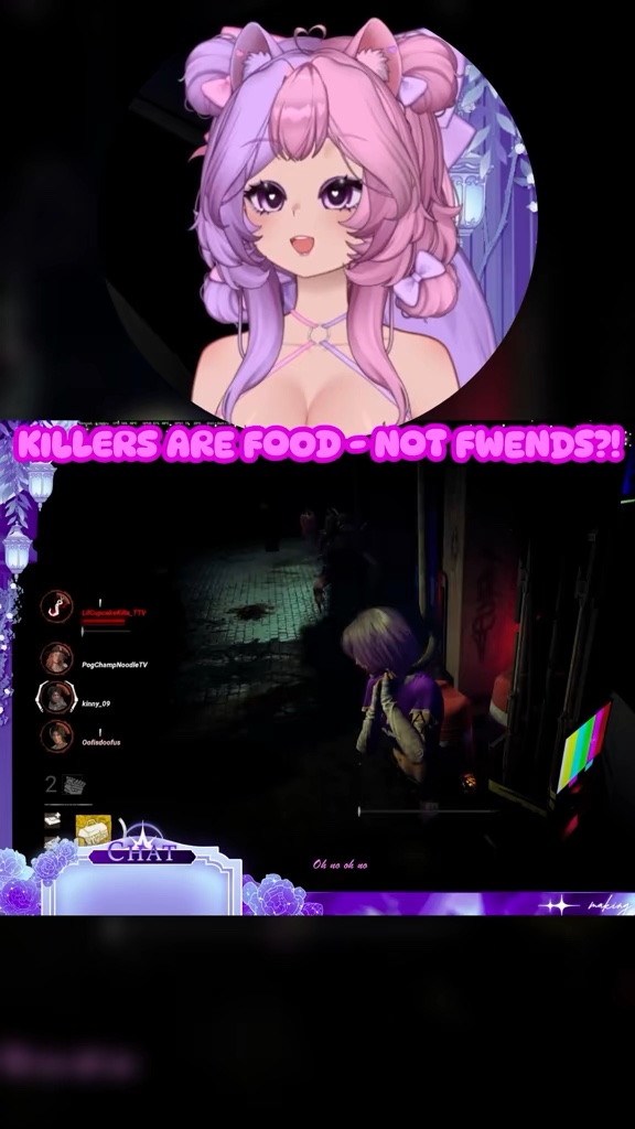 DBD Killers Are Food - NOT Fwends 😱 #dbd #vtuber #lil… | Lowlight