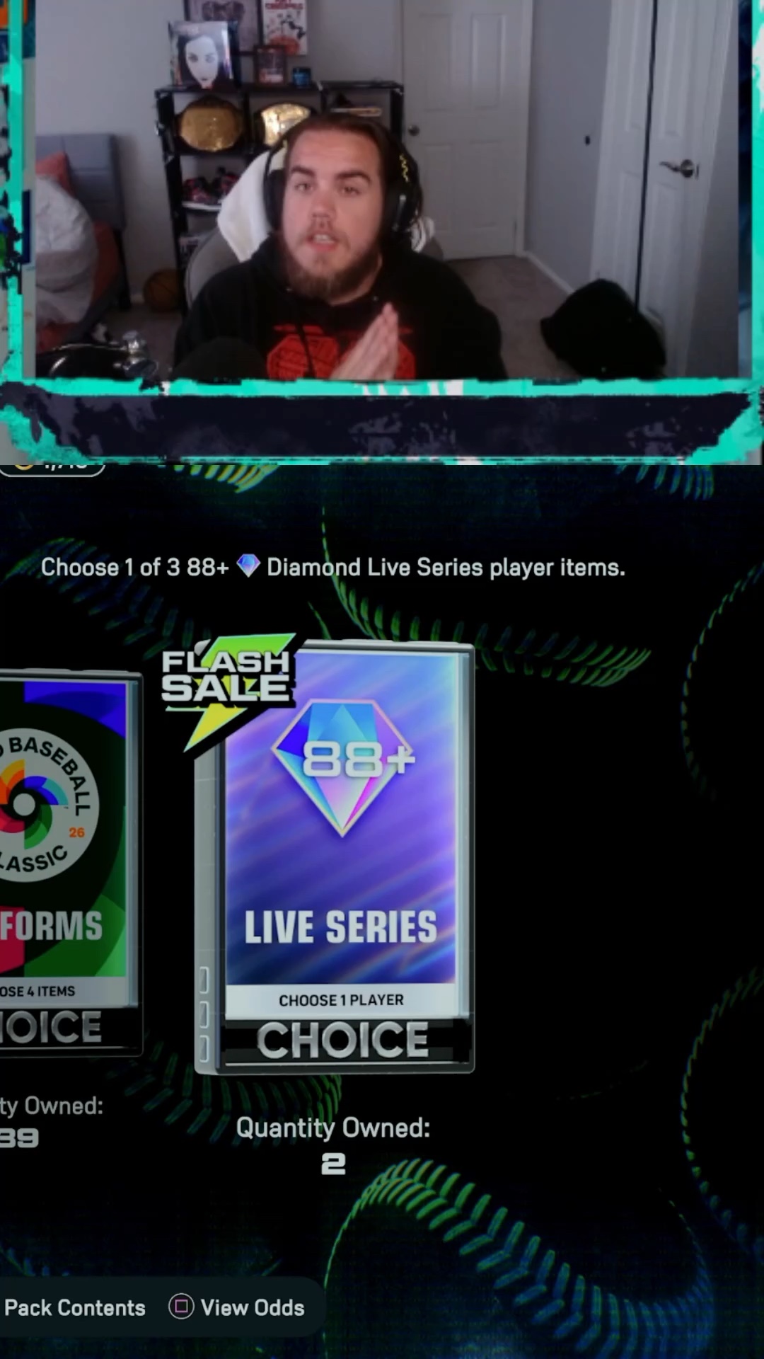 THIS 88+ PACK COULD GO TERRIBLE #MLBTheShow #mlbtheshow26 #fyp #fypシ # | Lowlight