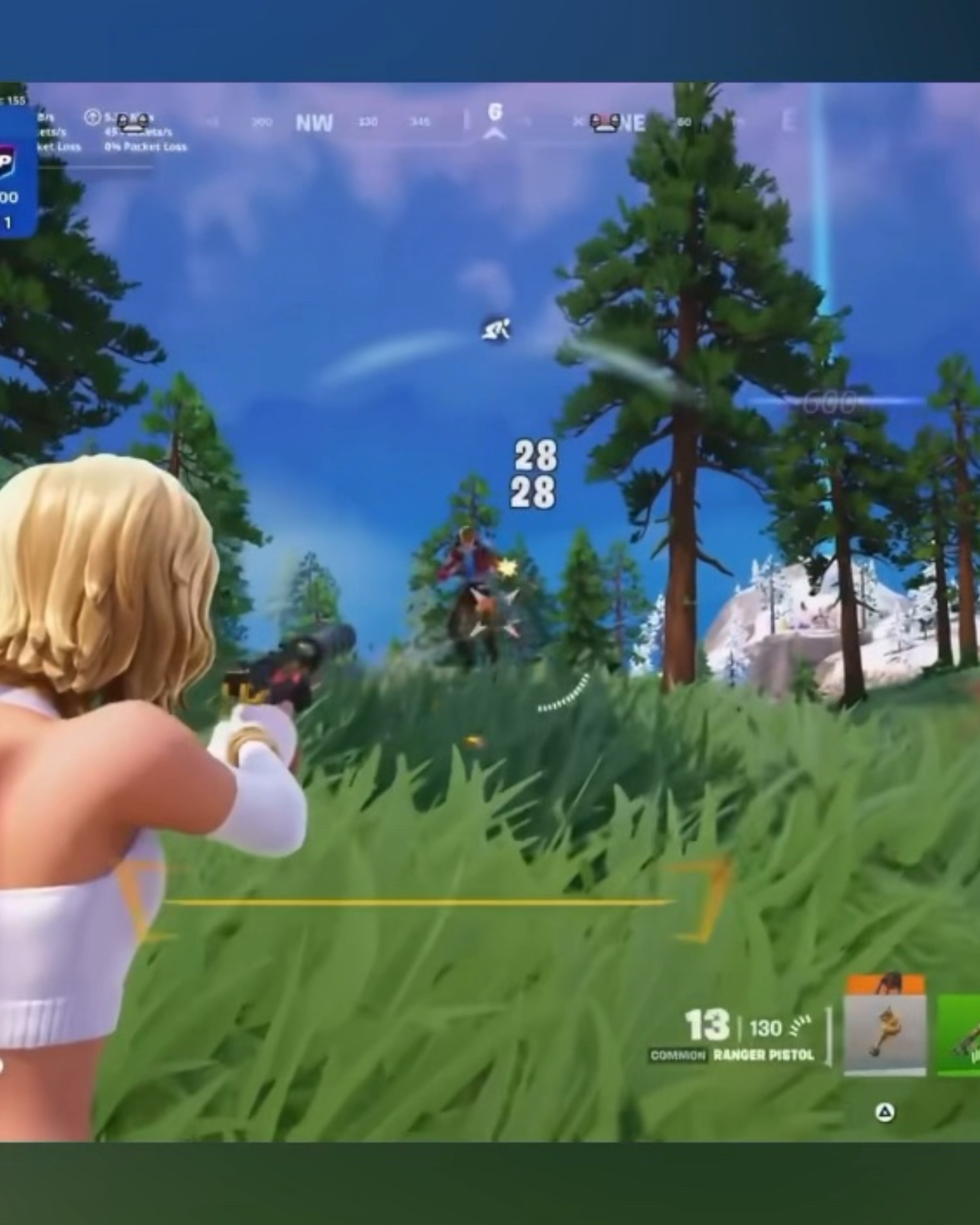 High Ping Europe lobby with clean shot Fortnite in Con… | Lowlight