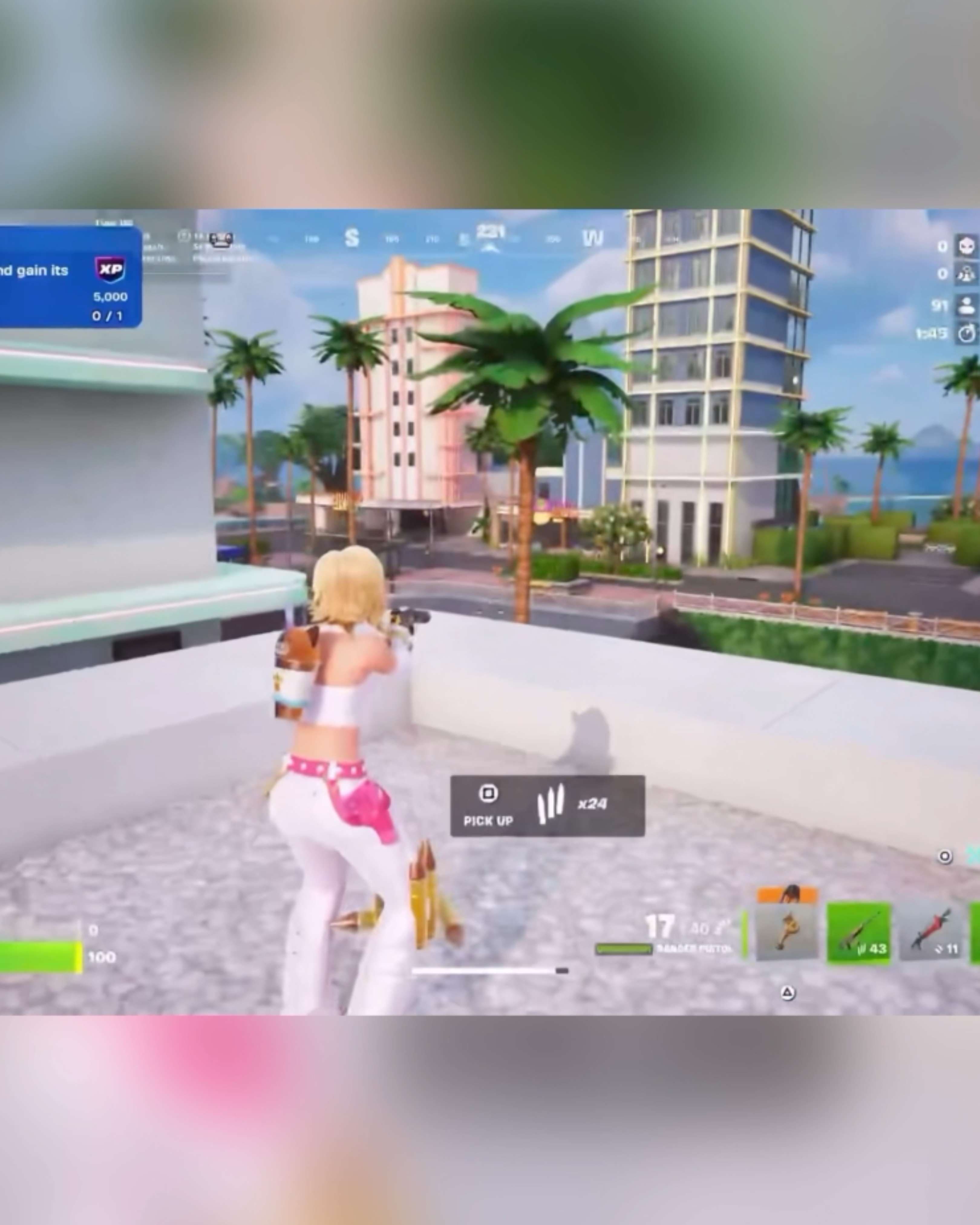 High Ping Europe lobby Fortnite in complete | Lowlight