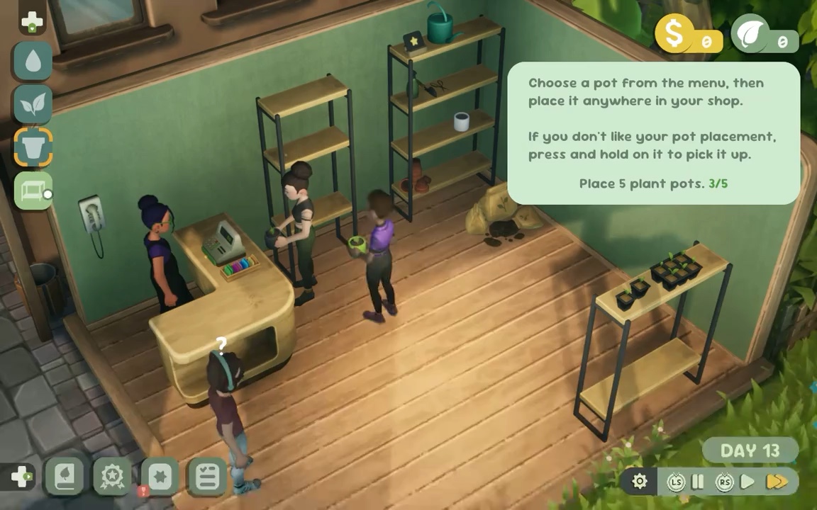 Leafy Corner: I was setting up my shop and putting mer… | Lowlight