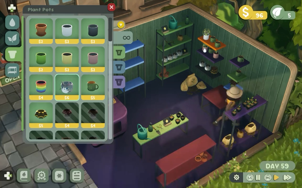 Leafy Corner: Now time to get more product on the shel… | Lowlight