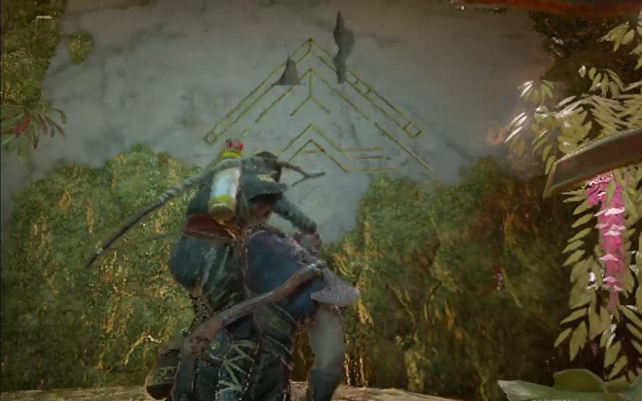 God of War: Kratos was helping his son Atreius up the… | Lowlight