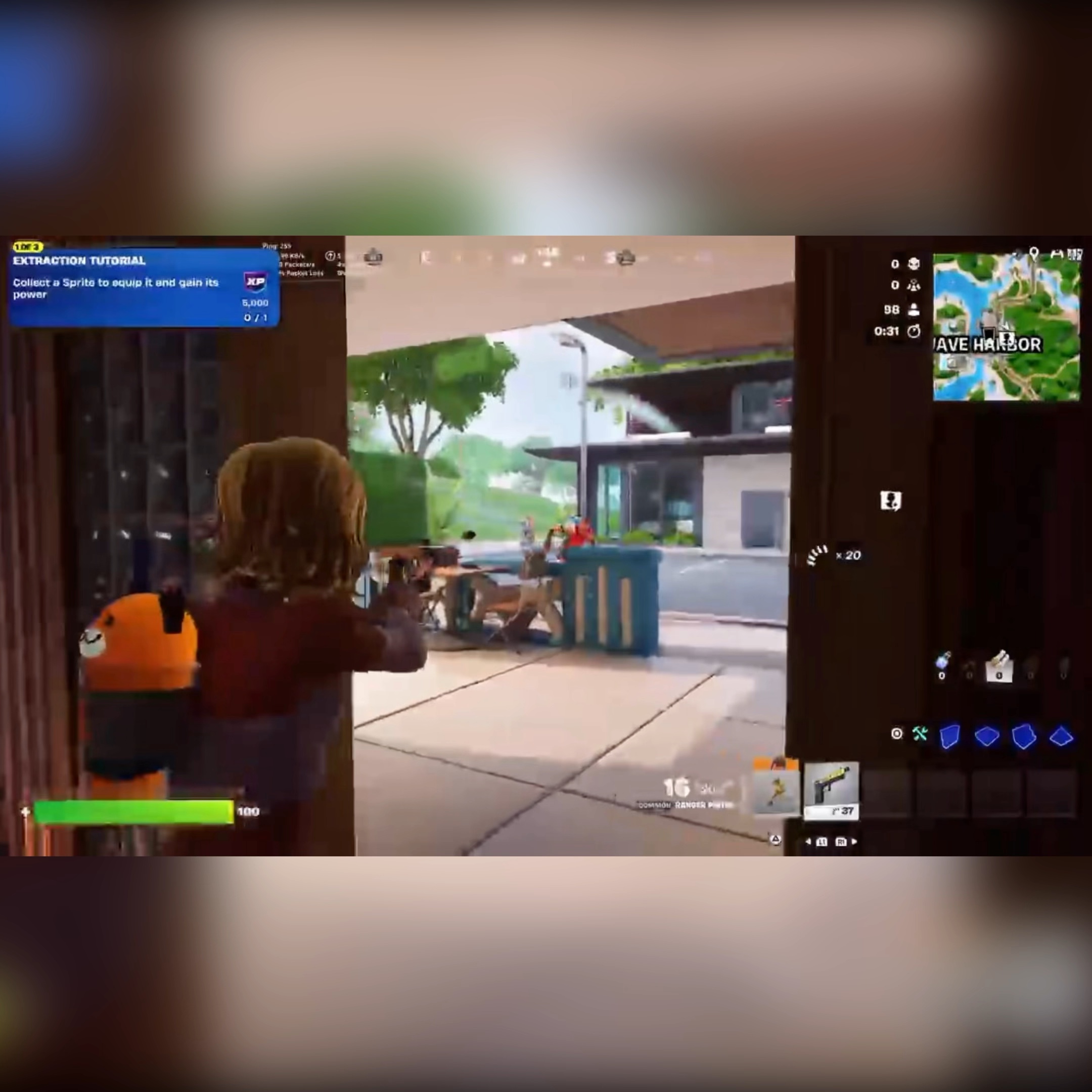 High Ping 200 to 250 fastest 1 vs 4 Fortnite in contro… | Lowlight