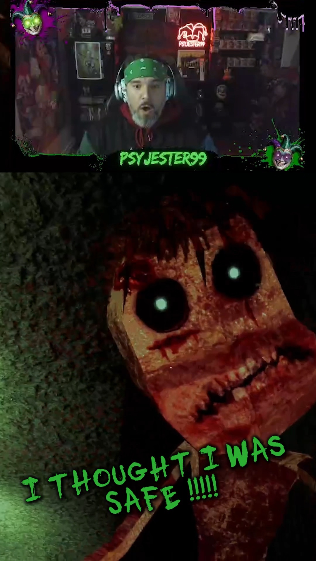 Omg bad things in the dark . . . #thewellisnotempty #horrorgamer #indiegames #g… | Lowlight