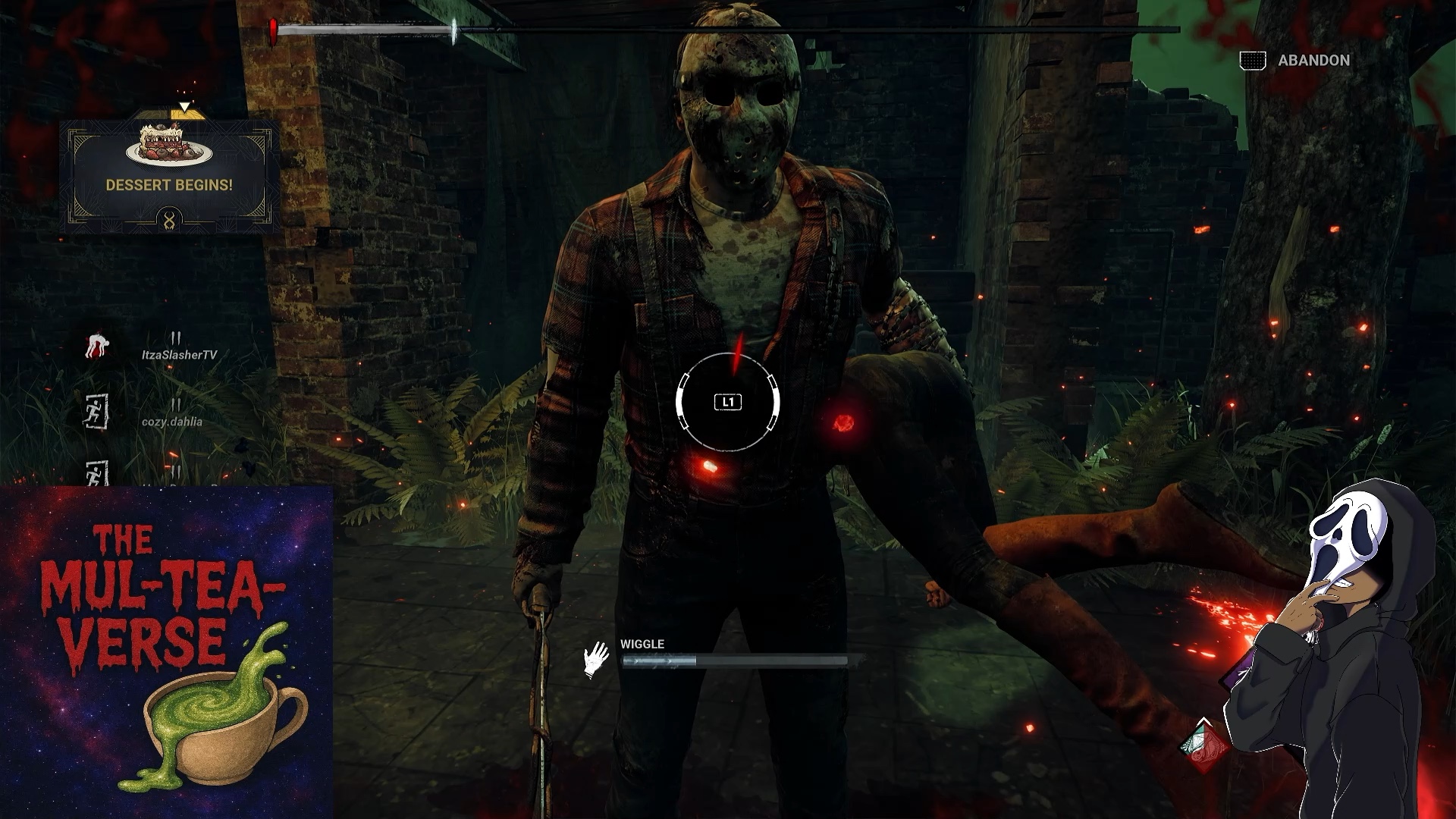 Jason finally realized the objective. | Lowlight