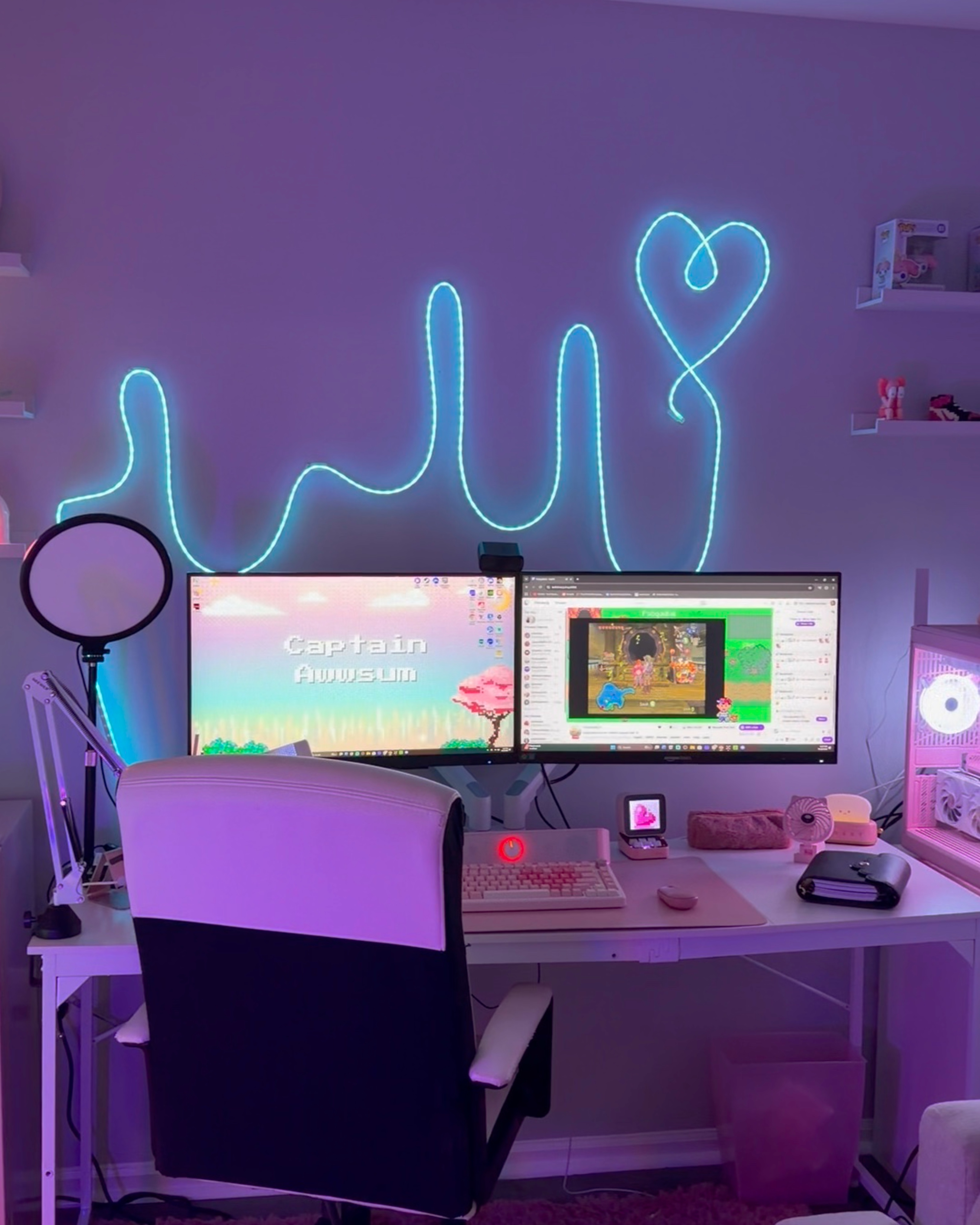 Found love in my office/game room ☺️💕 (I didn’t almost go to the hospital tryi… | Lowlight