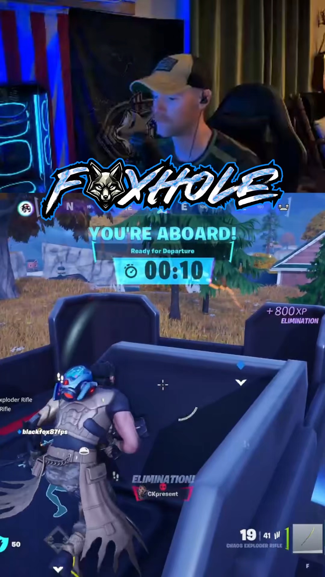 Just a mild panic attack before the dub 😂😂 #foxhole | Lowlight