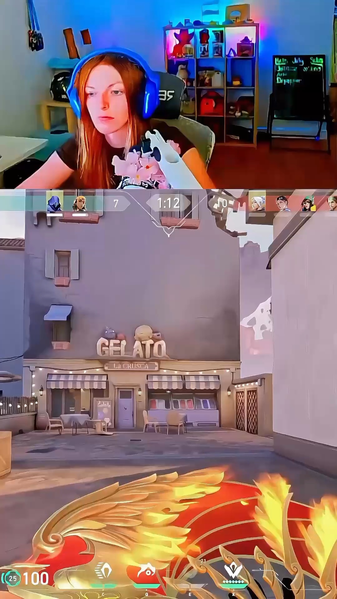 Winning a round always feels so good🧡 | Lowlight