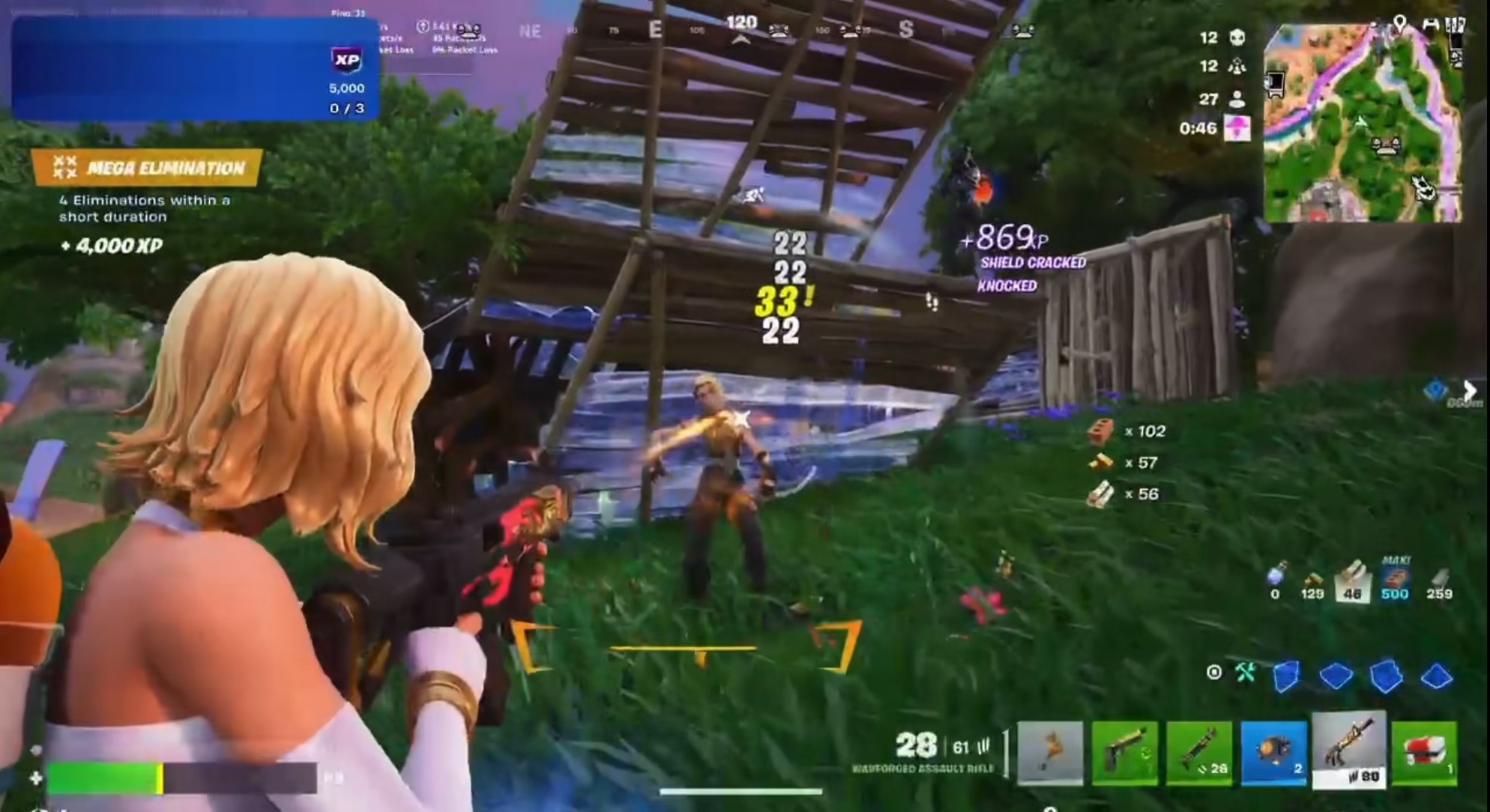 Unreal Rank Fortnite in controller | Lowlight