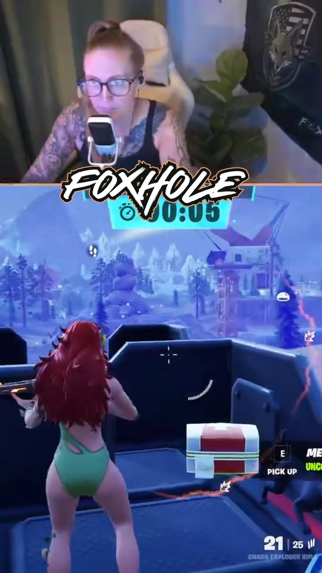 Battle bus chaos. | Lowlight
