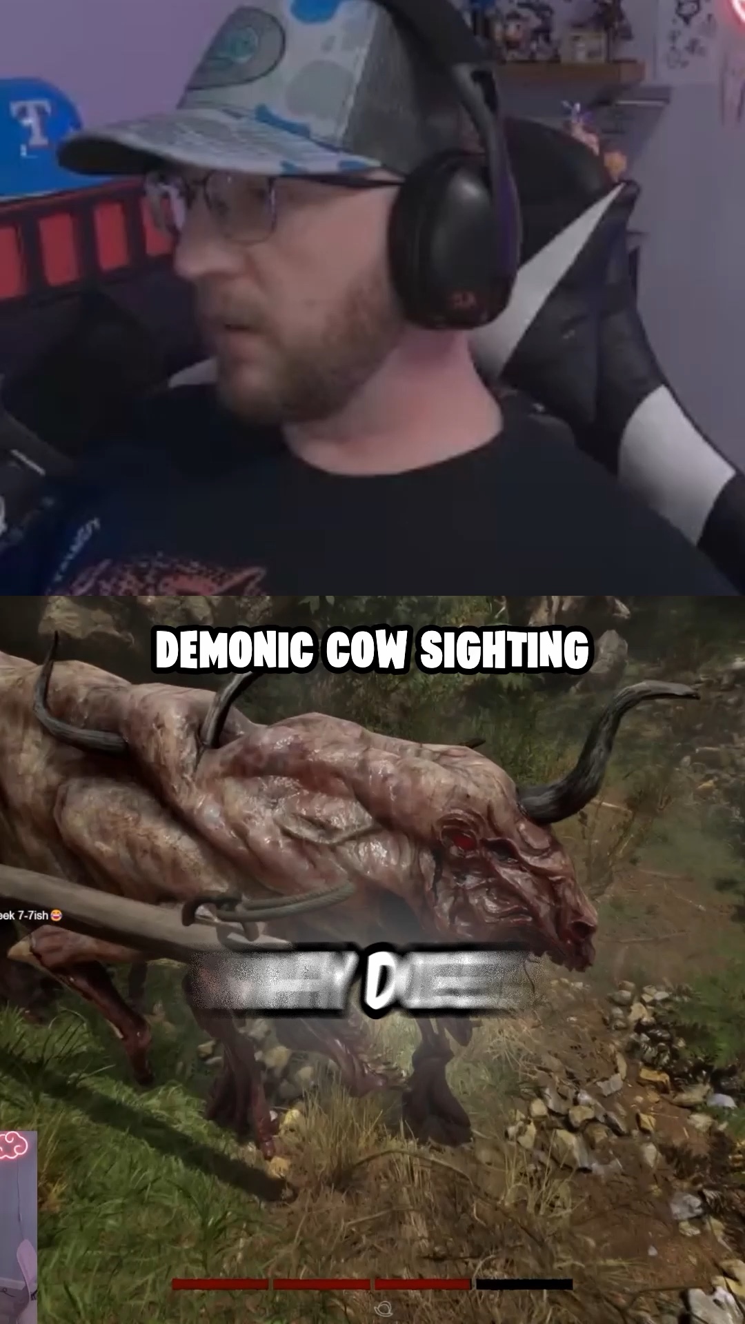 Demonic cow but in all POV’s | Lowlight