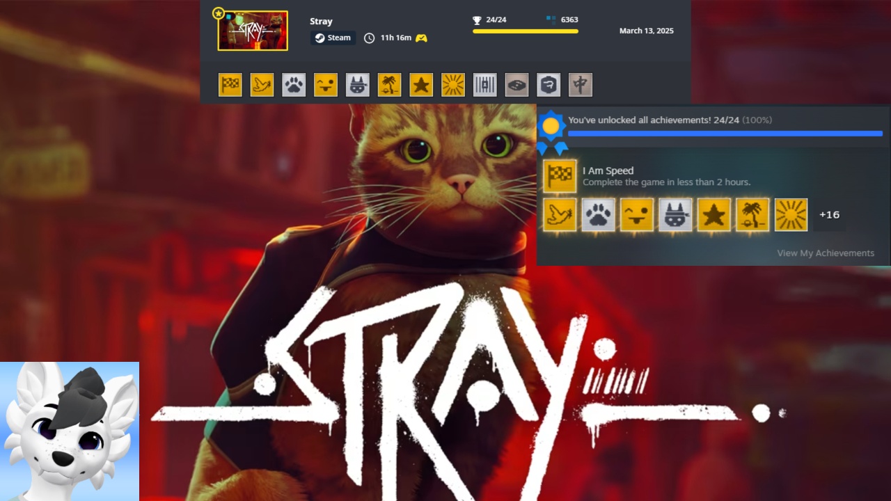 Stray Achievement Hunting was Harder than Expected | Lowlight