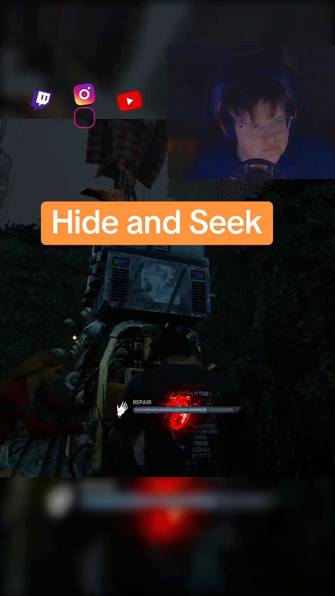 Hide and Seek anyone? #dbdclips #deadbydaylightmoments… | Lowlight
