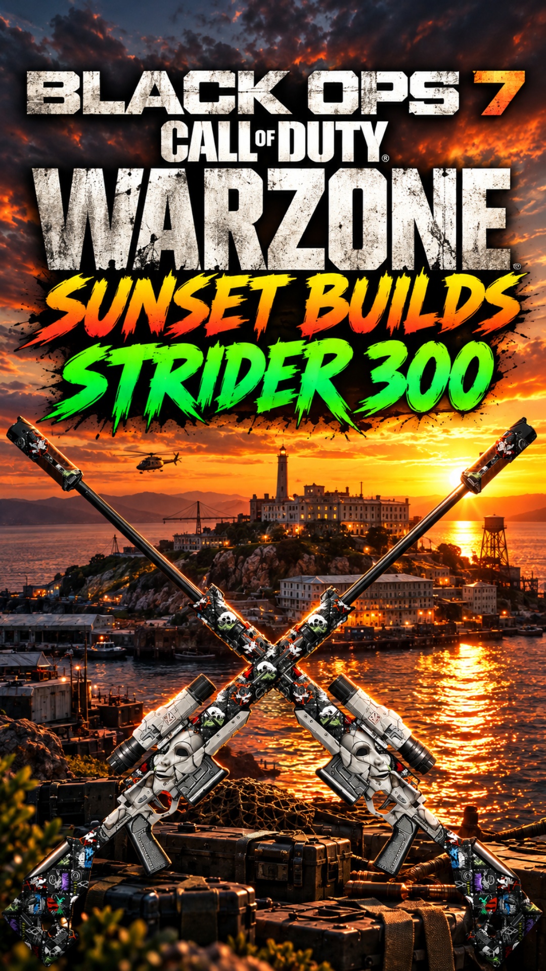 The BEST Strider 300 Build to Sunset BO7 Warzone | Lowlight