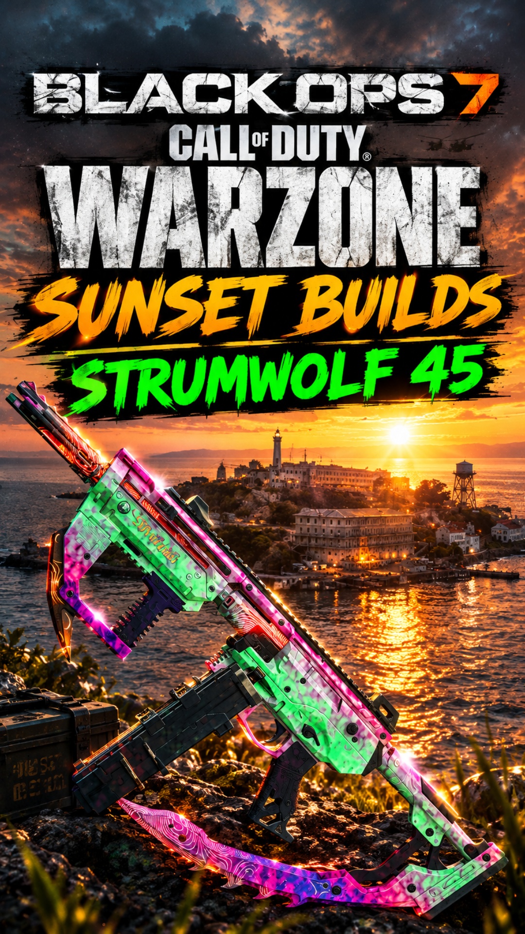 The BEST Sturmwolf 45 Build to Sunset BO7 Warzone | Lowlight
