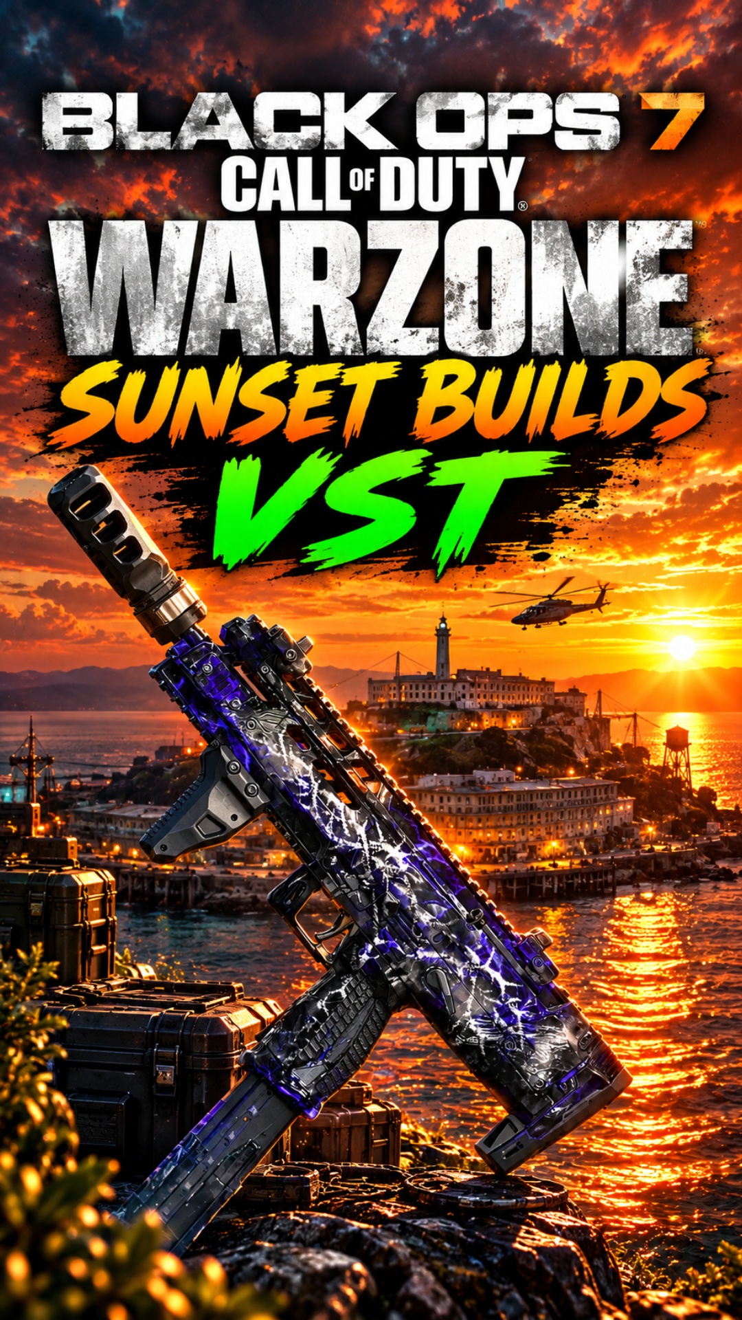 The BEST VST Build to Sunset BO7 Warzone | Lowlight