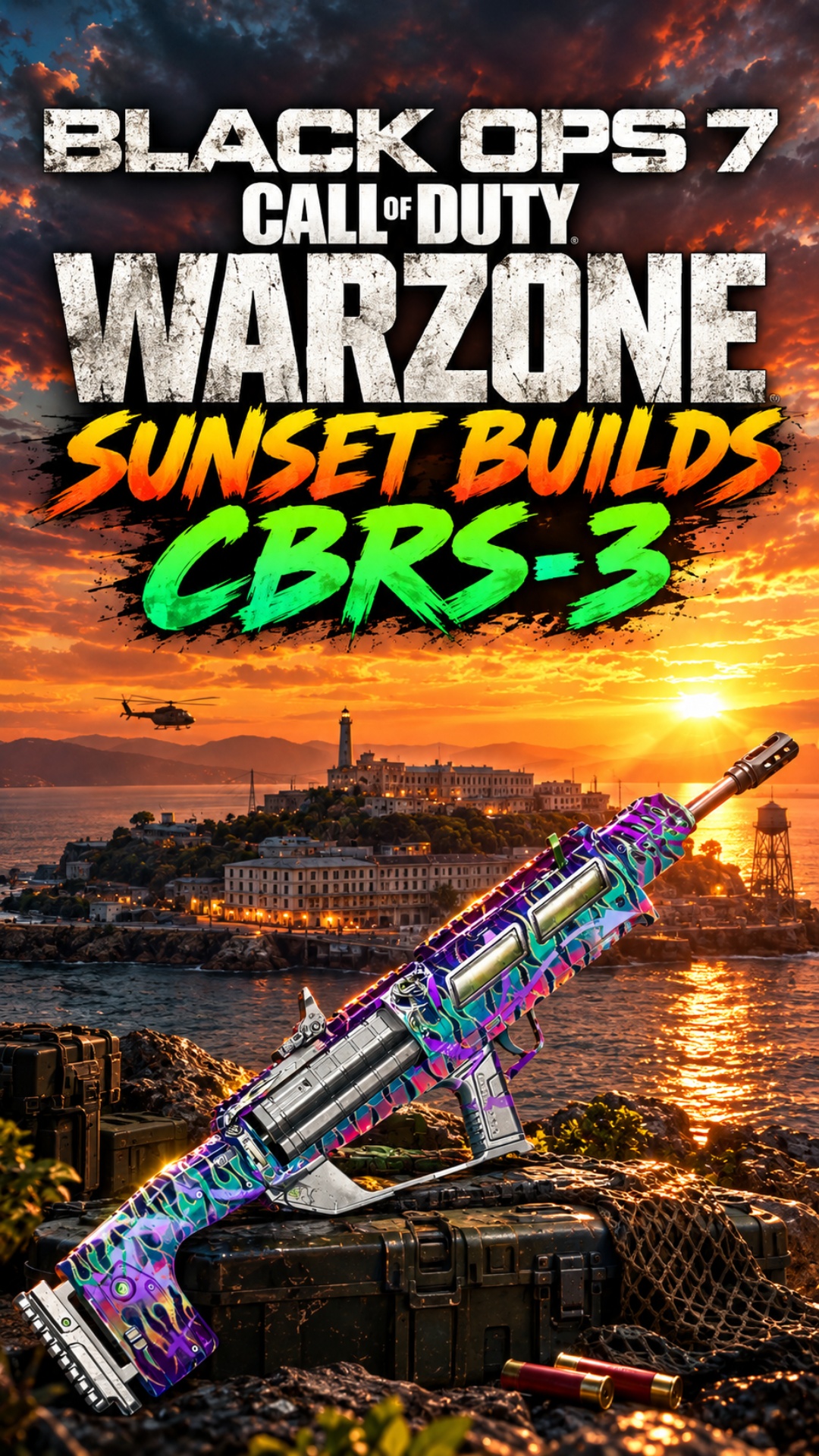 The BEST CBRS-3 Build to Sunset BO7 Warzone | Lowlight
