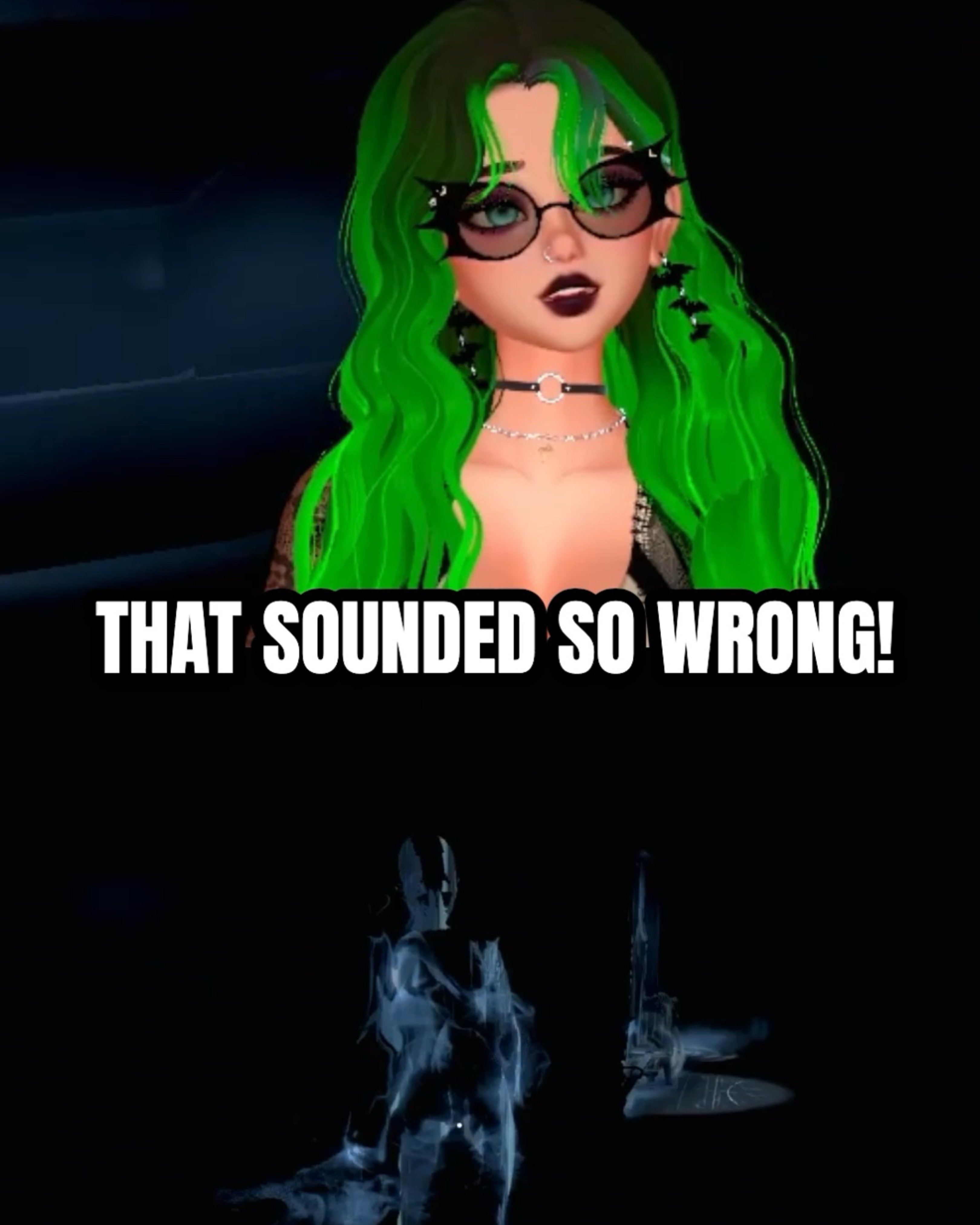 I think this ghost is flirting with me! | Lowlight
