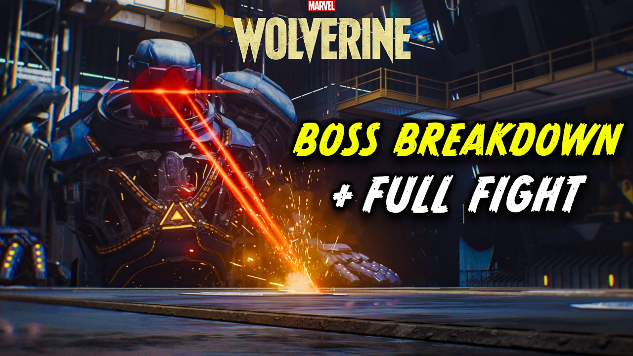 Defeating the Sentinel Prototype in Marvel's Wolverine | Full Fight + Tips | Lowlight
