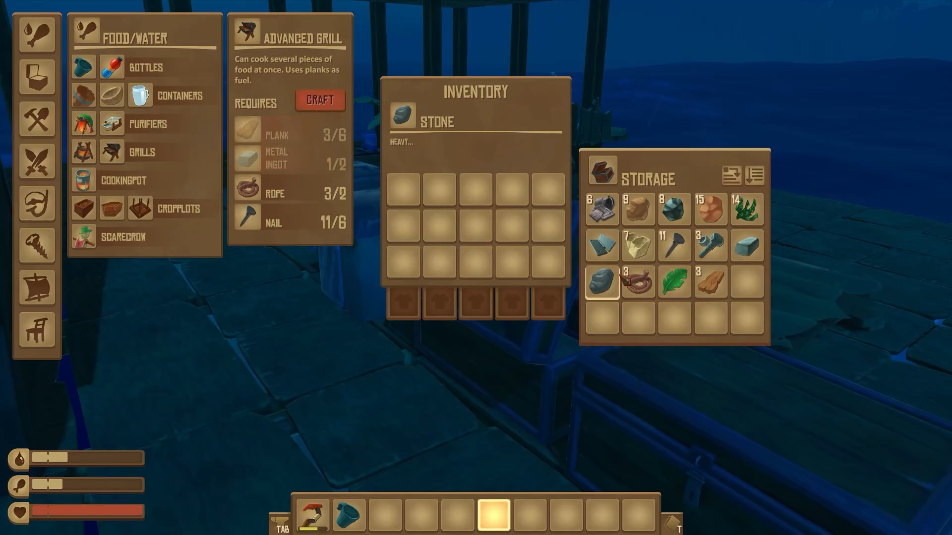 The immediate panic 😅 #Raft | Lowlight