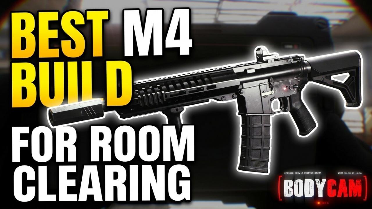 Room Clearing M4 for Bodycam | Lowlight