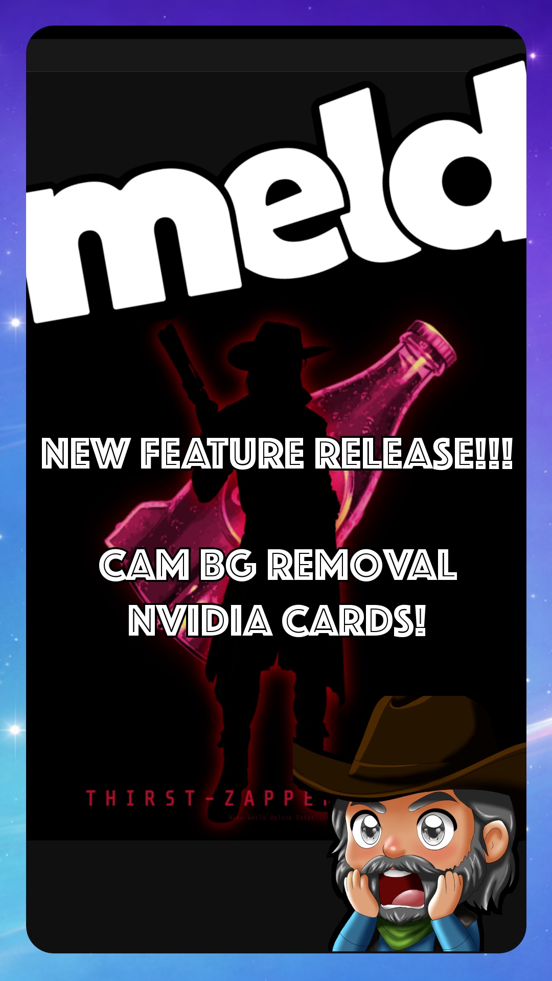 Meld Studio - Feature Release - BG Removal -NVIDIA #createwithmeld #meldcreator | Lowlight