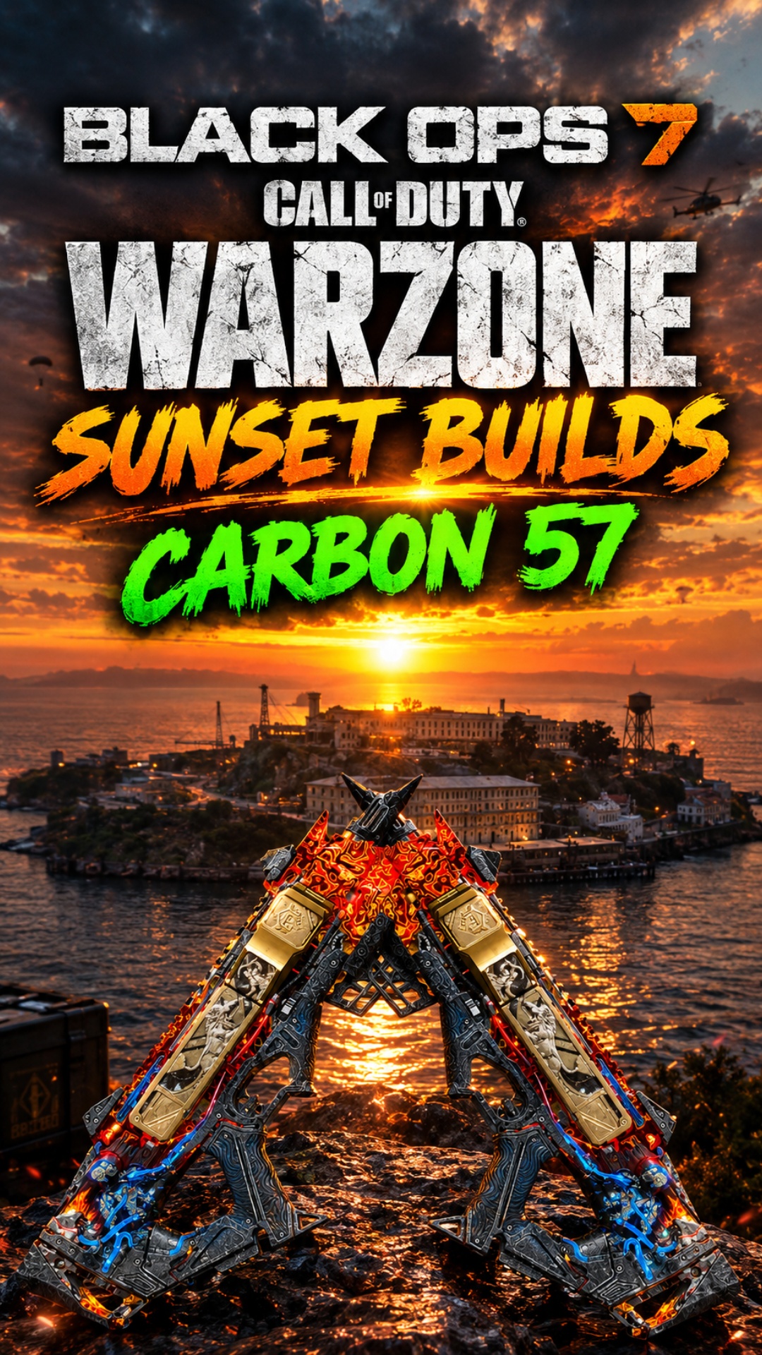 The BEST Carbon 57 Build to Sunset BO7 Warzone | Lowlight