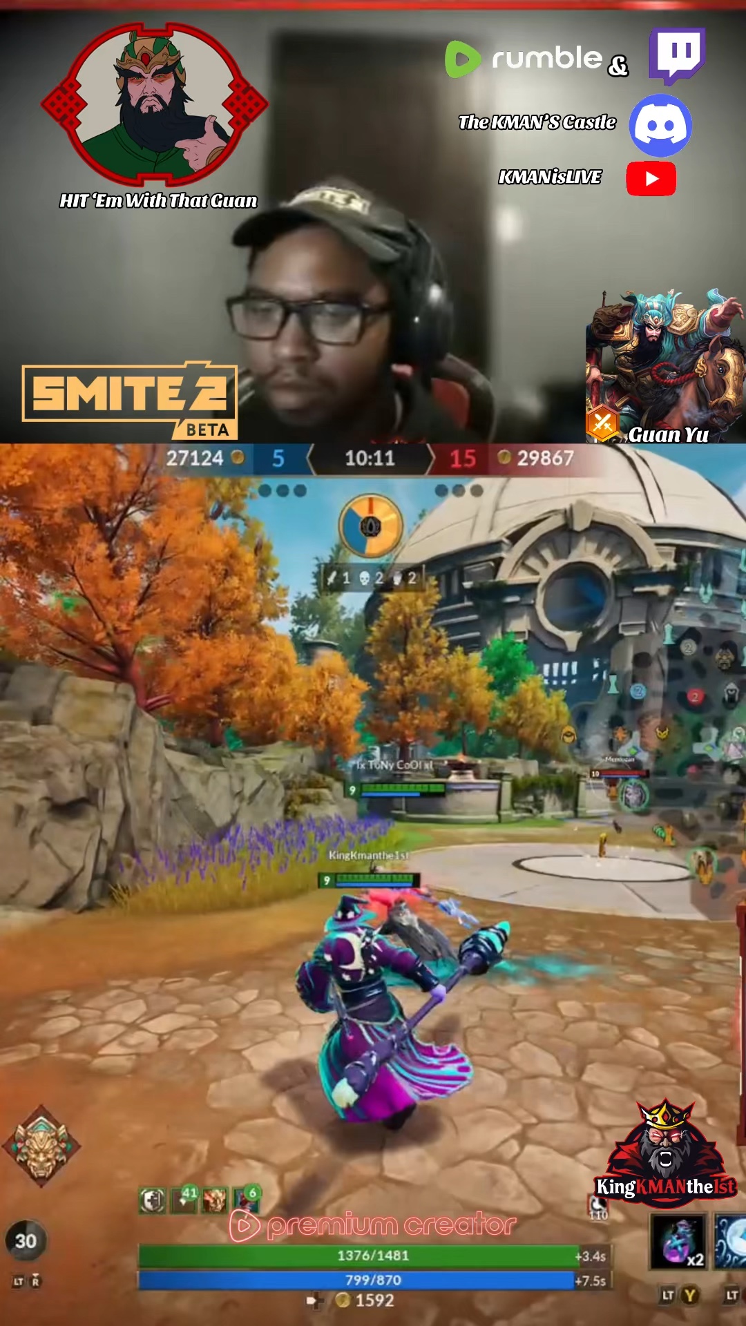 Hit ‘Em With That Guan…IN RANKED??? KMAN LOCKED IN? 😳😳😳 | Lowlight