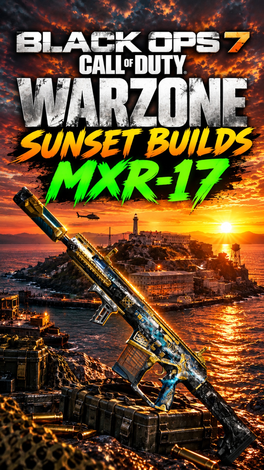 The BEST MXR-17 Build to Sunset BO7 Warzone | Lowlight