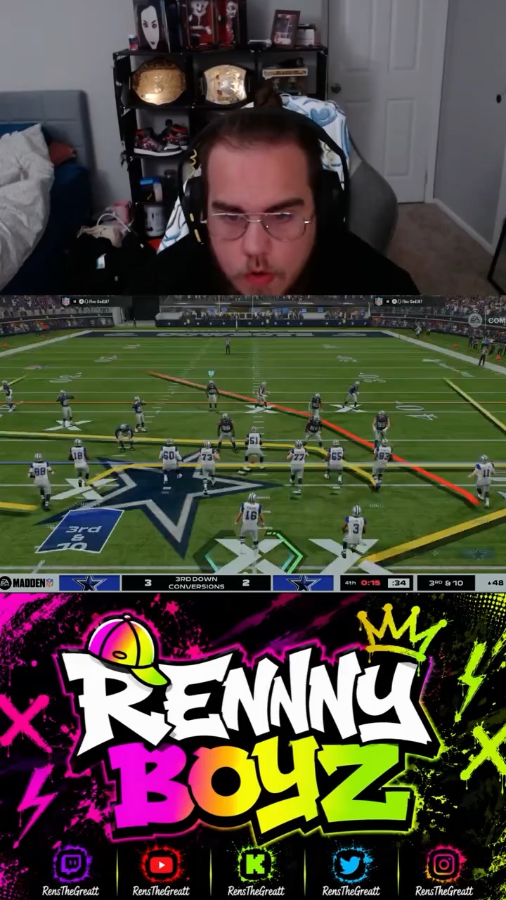 9 SECONDS. ONE THROW. TOUCHDOWN. 😭🏈🔥 #madden #madde… | Lowlight