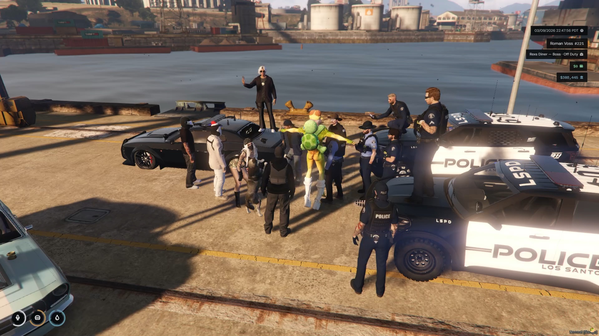 Cops made us sing to avoid jail lmfao | Lowlight