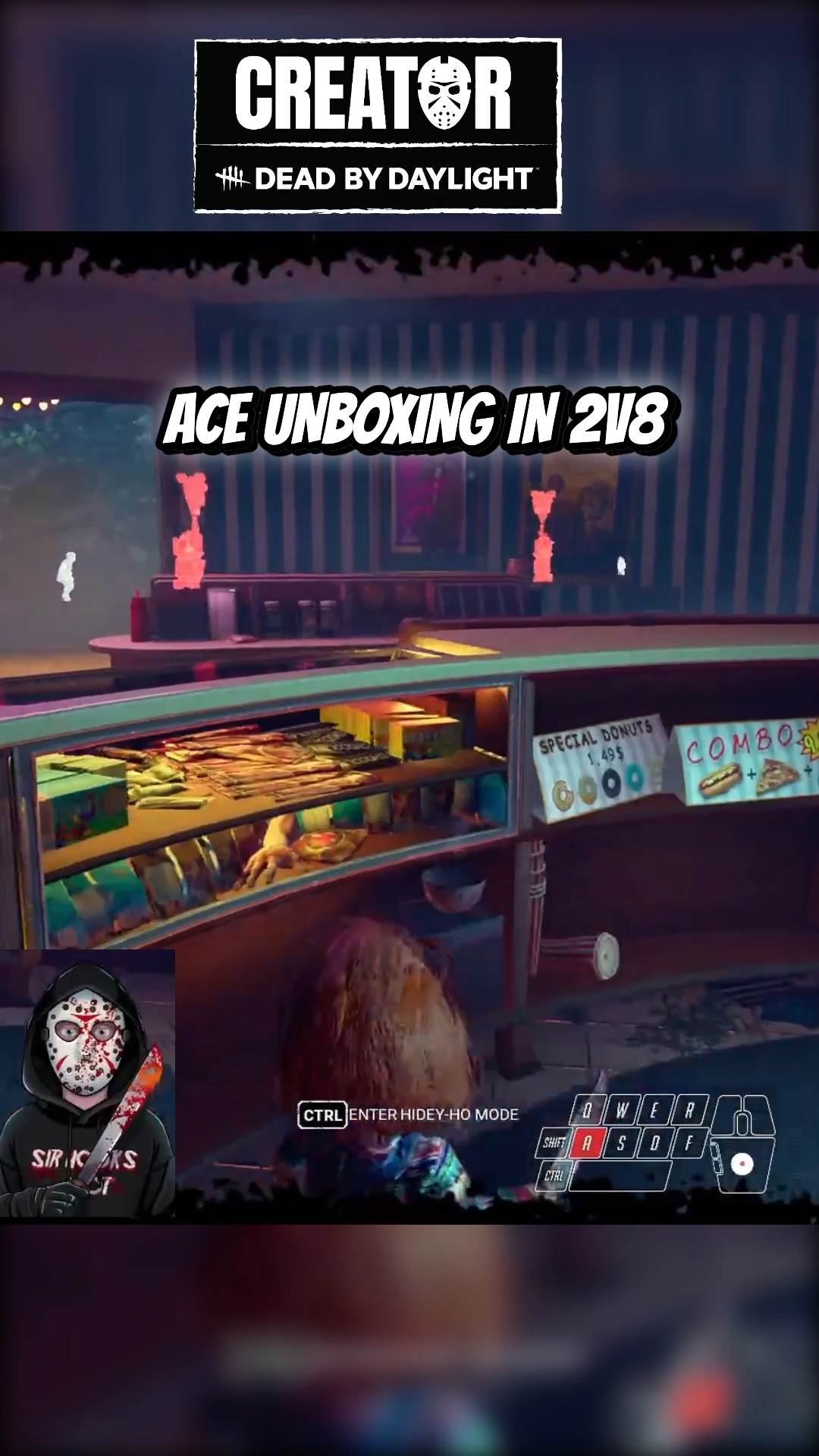 Ace Unboxing In 2v8 | Dead by Daylight | Lowlight