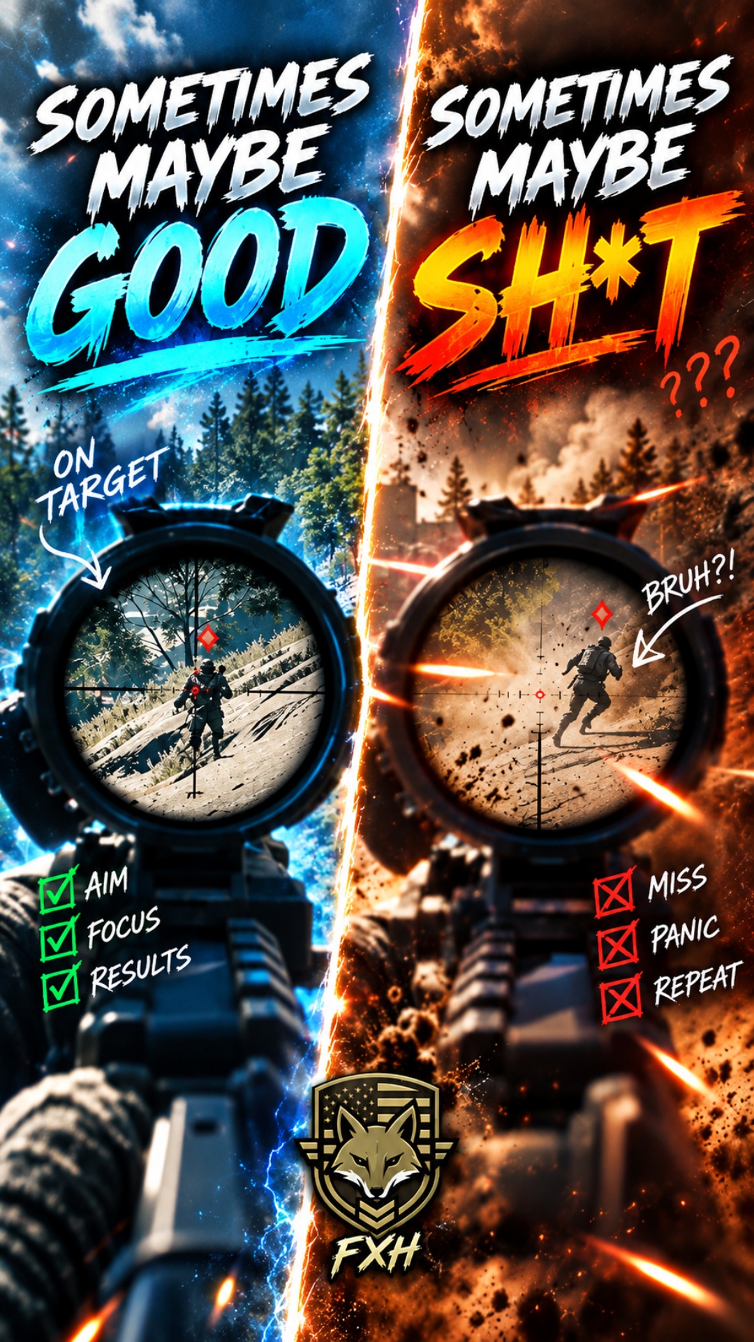 My Aim Has Two Settings 😂 | Lowlight