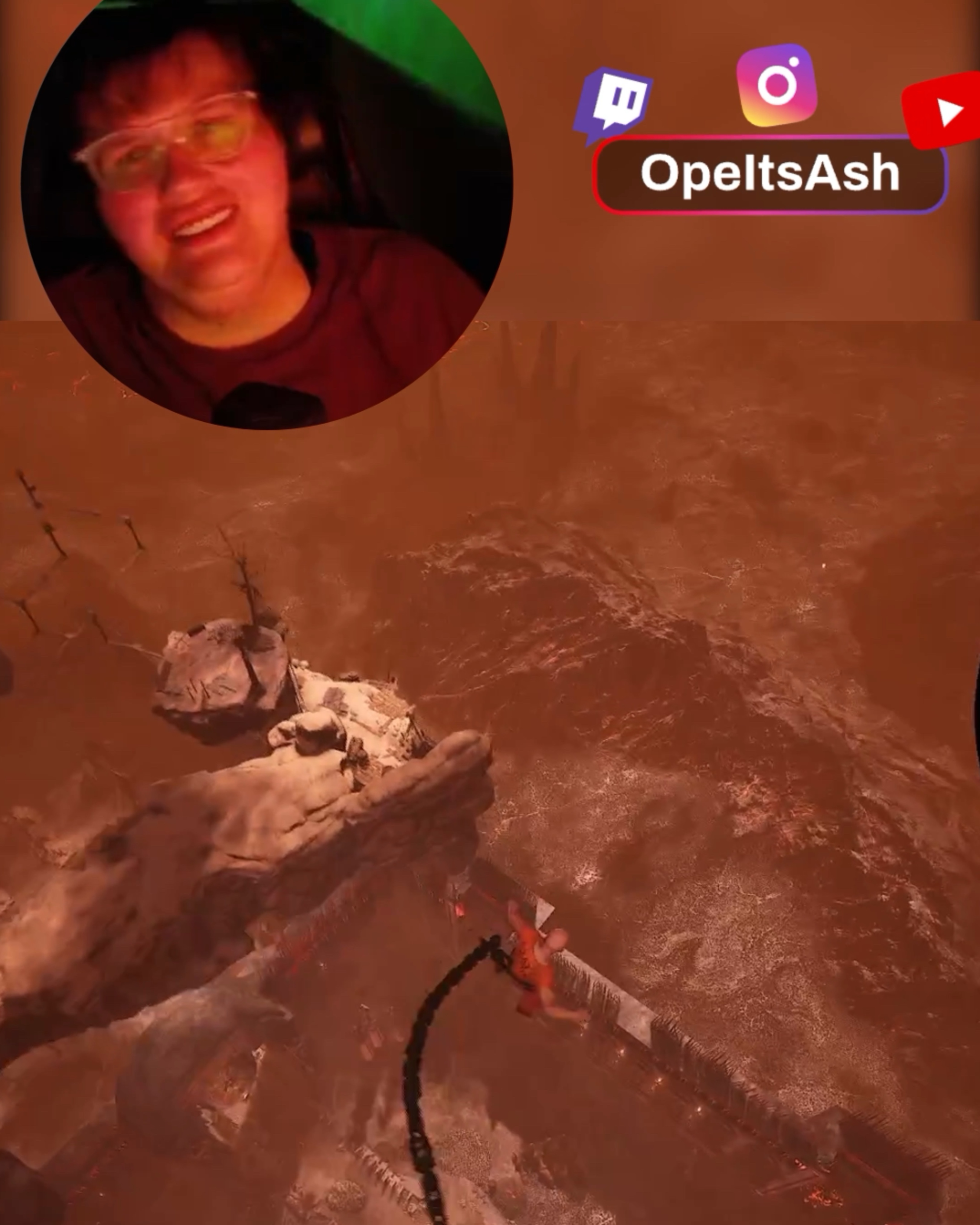 I panicked 🤭 #streamer #chainedtogether #gaming | Lowlight