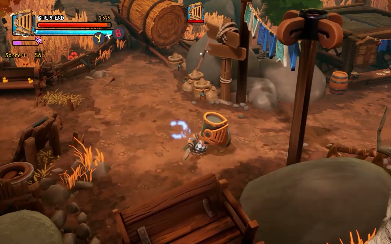 Big Helmet Hero’s DEMO: game is so adorable and so fun… | Lowlight