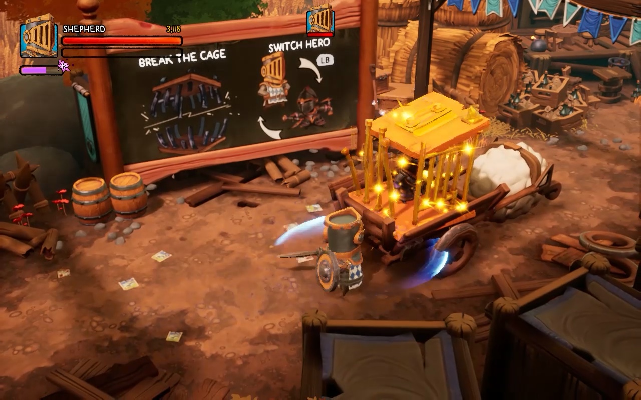 Big Helmet Hero’s DEMO: game is so adorable and so fun… | Lowlight