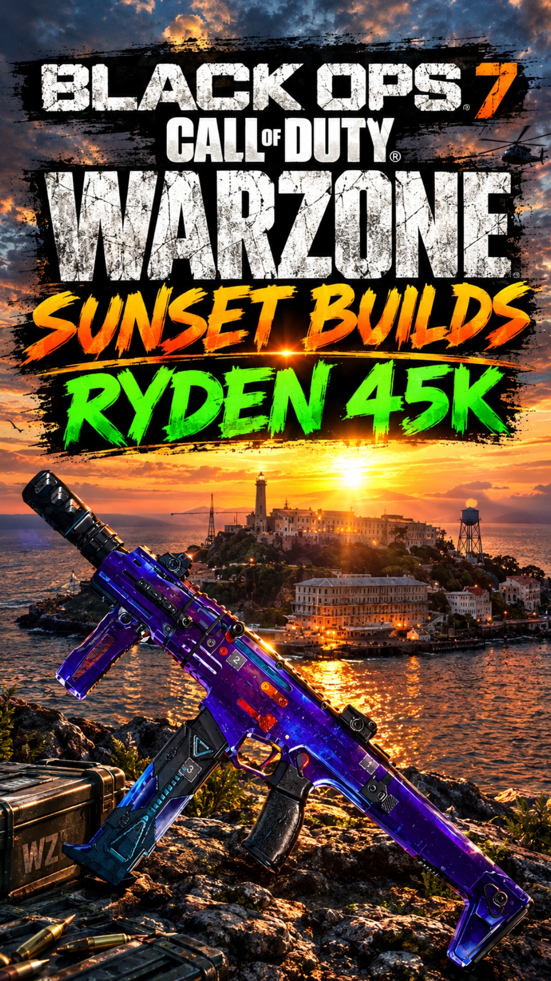 The BEST Ryden 45K Build to Sunset BO7 Warzone | Lowlight