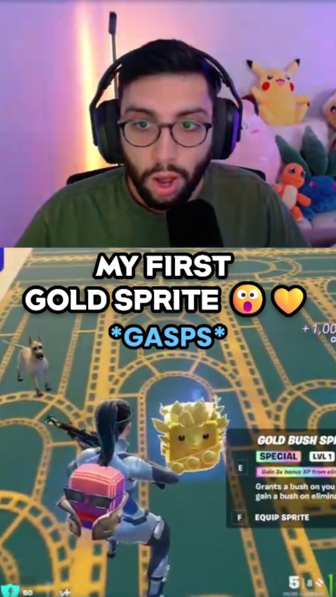 His FIRST Gold Sprite 😮💛 | Lowlight