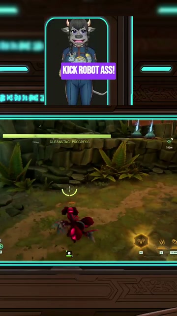 Chicken kicks Robot! | Lowlight