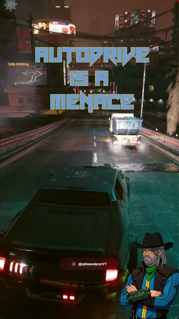 CP2077-Autodrive is a menace | Lowlight