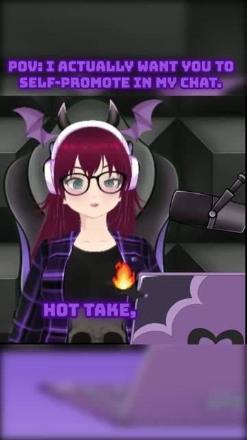 I am pro self promo in my streams. | Lowlight