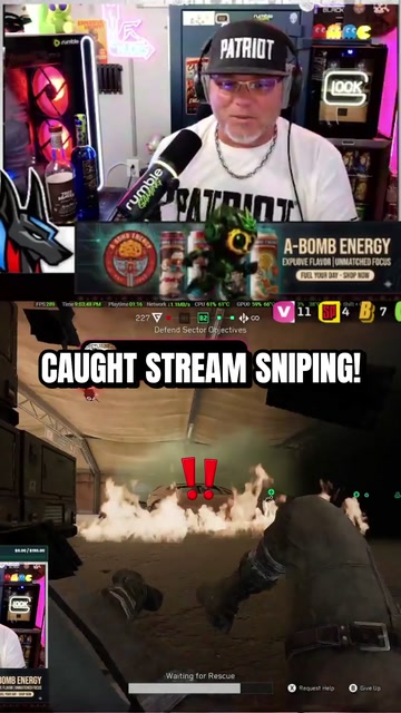 He was Stream sniping...! | Lowlight