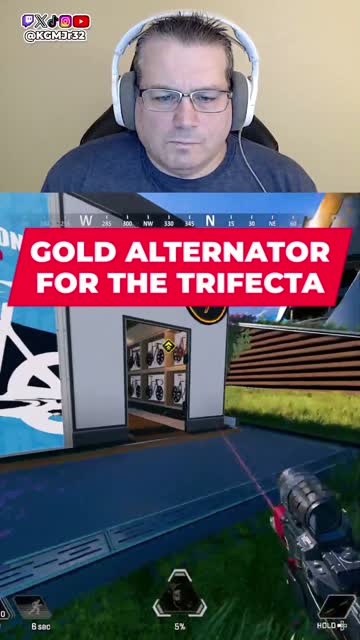 The Gold Alternator for the Trifecta | Apex Legends 🏆✨ | Lowlight