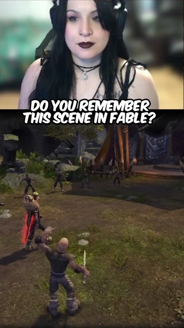 Do you remember this EPIC SCENE in the FIRST Fable gam… | Lowlight